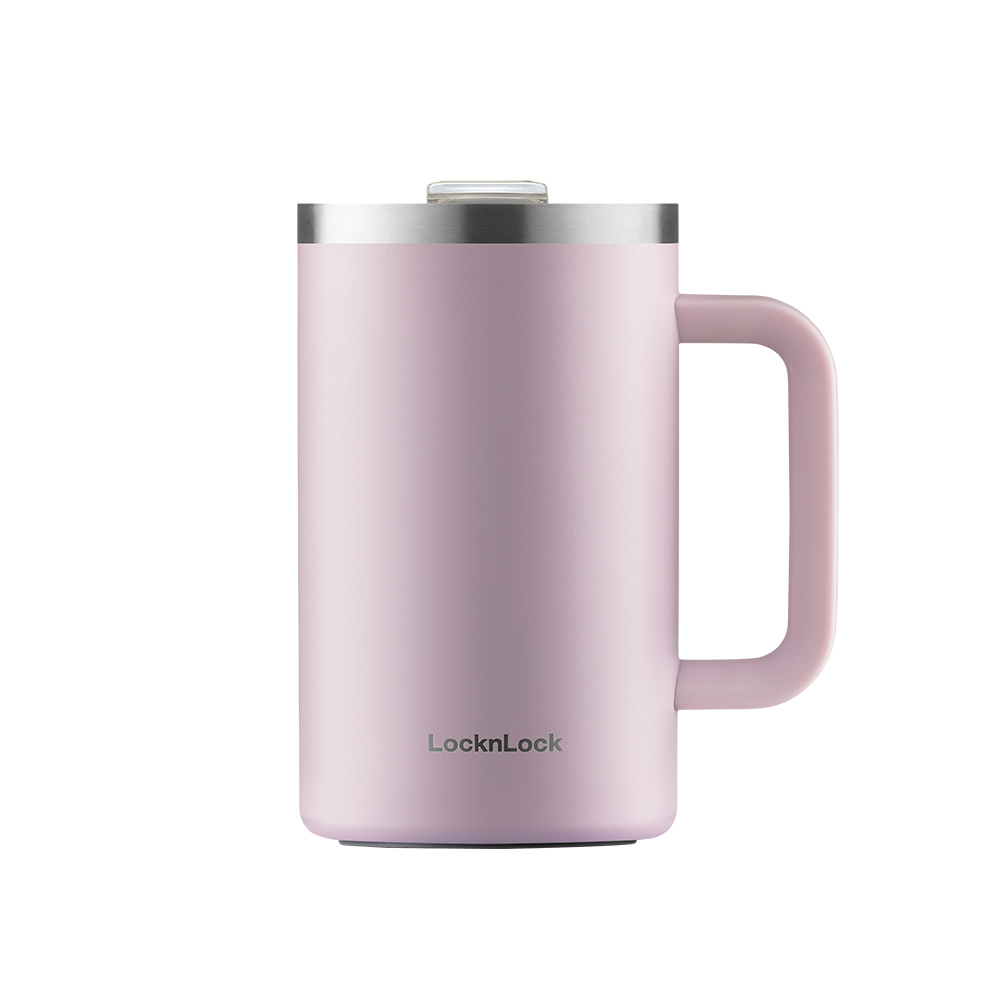 Ca Nước Giữ Nhiệt LocknLock Flat Table Mug 730ml - 3 màu (Xanh Cổ Vịt, Tím, Vàng) - LHC4320, , large image number 6